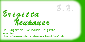 brigitta neupauer business card